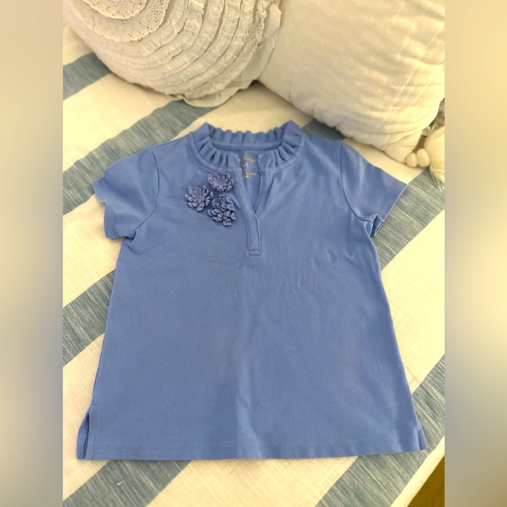 Lilly Pulitzer flower embossed top